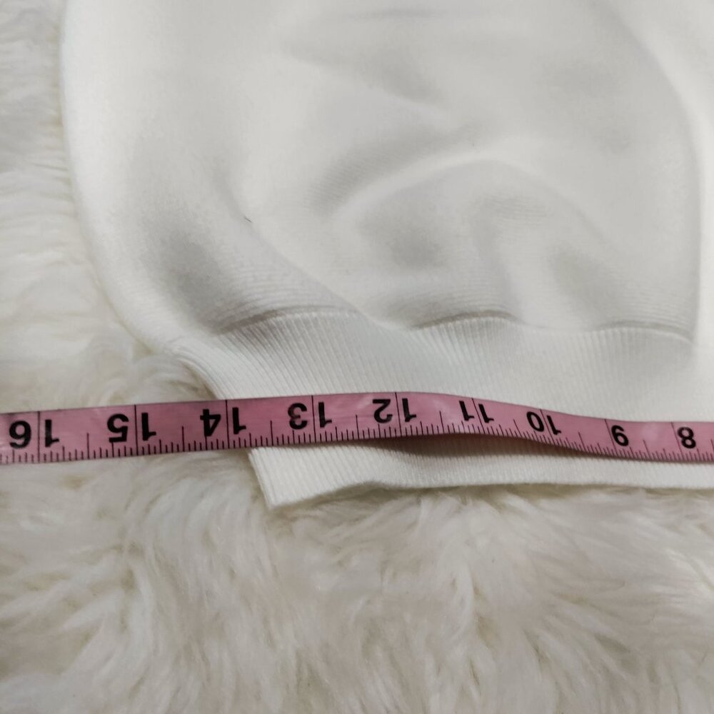 Sachin & Babi White High-Neck Sweater Lace Trim Sleeves Women's Size Small NWOT - Picture 13 of 14